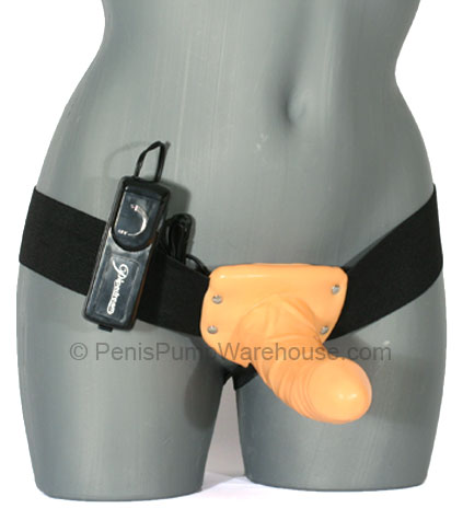 Vibrating Hollow Strap On