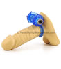 Blue Passion Wireless Vibrating Cock Ring side view