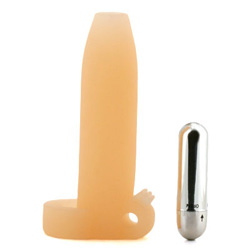 Real Feel Vibrating Penis Extension close up